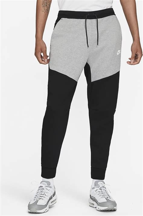 nike tech fleece broek grijs heren|nike tech fleece heren.